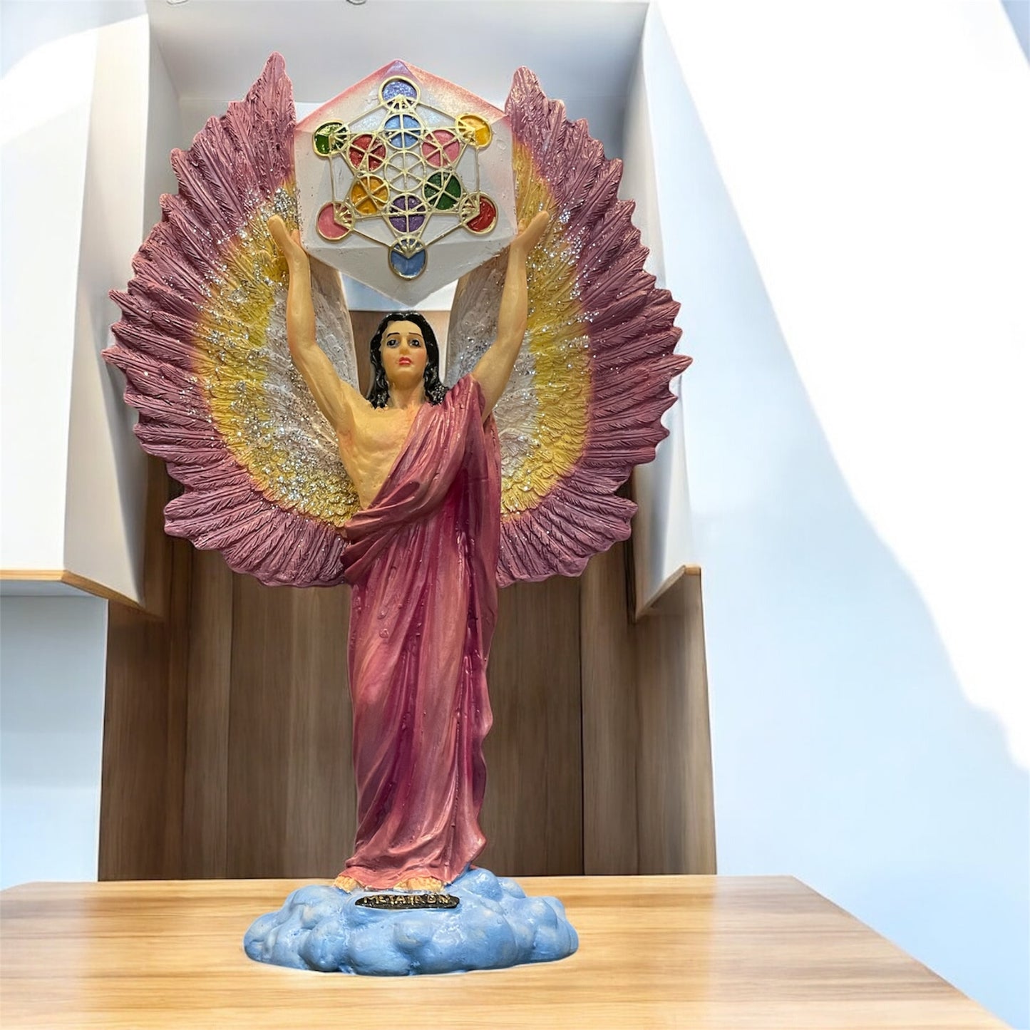 Metatron Archangel National Resin Hand Painted 32 Cm