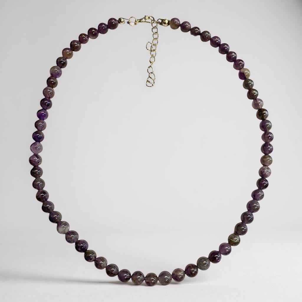 Collar De Amatista Natural