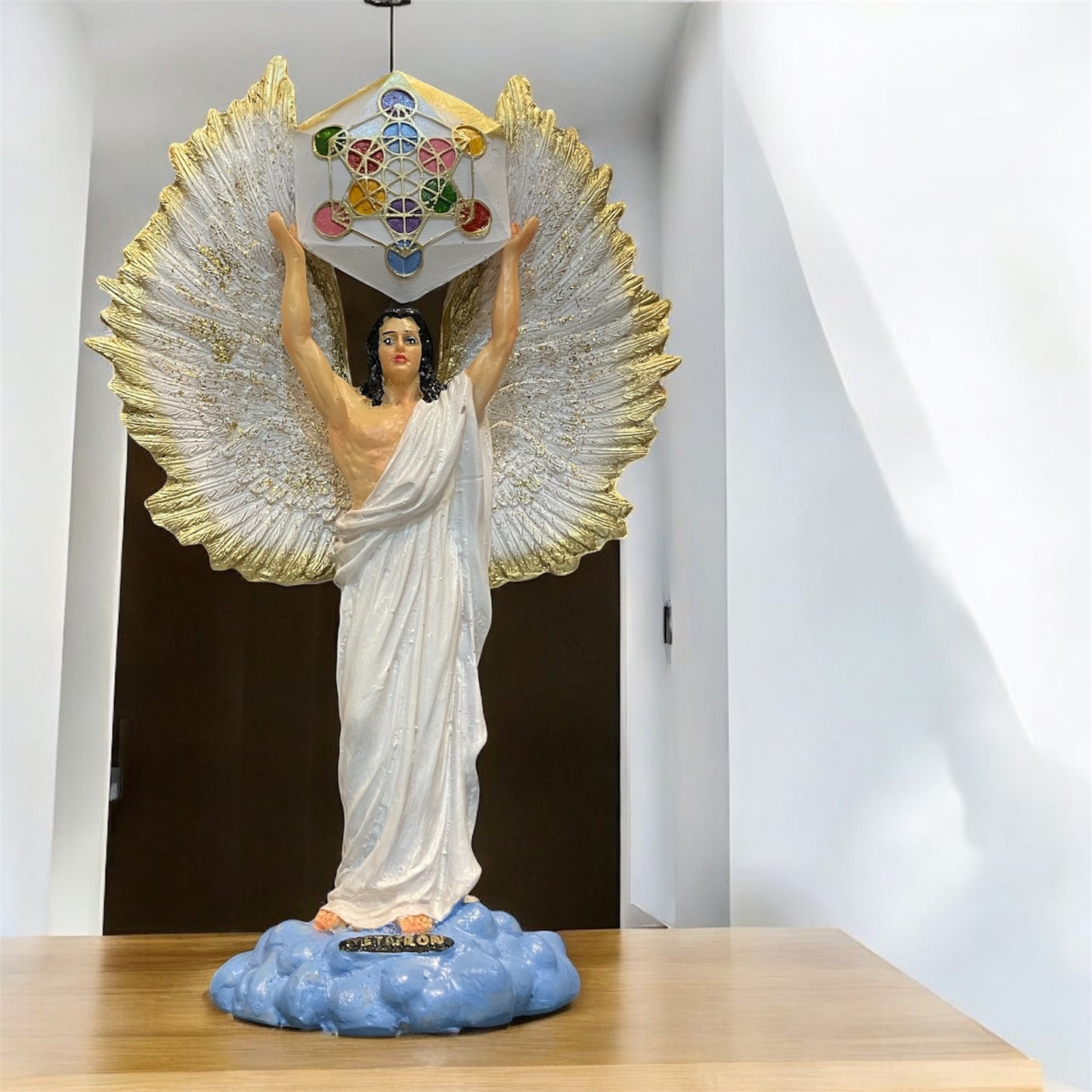 Metatron Archangel National Resin Hand Painted 32 Cm