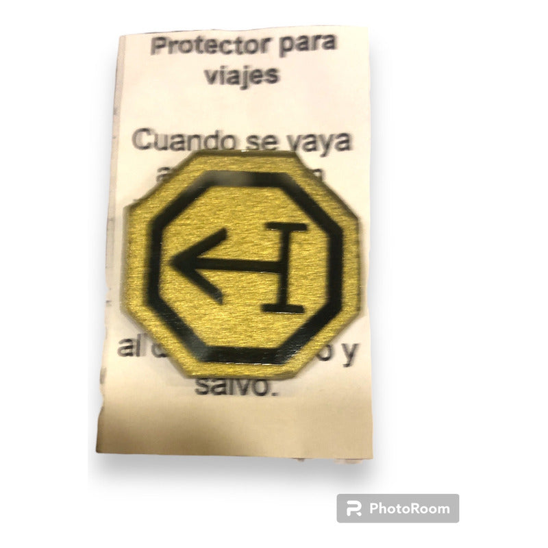 Protection Runes 3cm Engraved Mirror Various Models