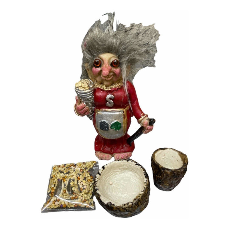 Troll Abundance + Seeds + Activation Paper. 9cm