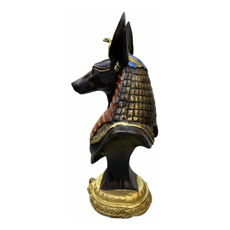 Anubis Bust Figure National Resin 22 Cm