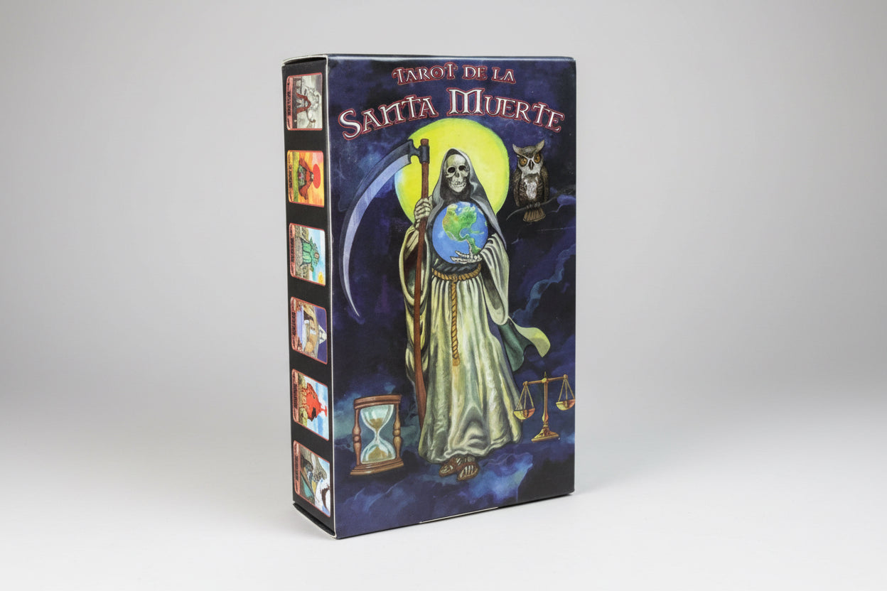 Tarot De La Santa Muerte + Bolsa + Instructivo 12.5cm by HEREJE