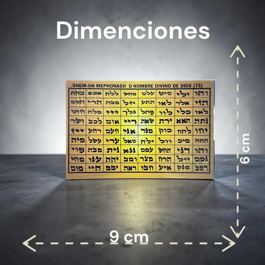 Estampas Coleccionables Esoterismo 5 Piezas Iguales Por Pac 72 Nombres De Dios Simbologia by HEREJE