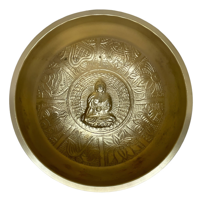 Tibetan Singing Bowl 7 Metals 15 Cm Healing Chakras Indu