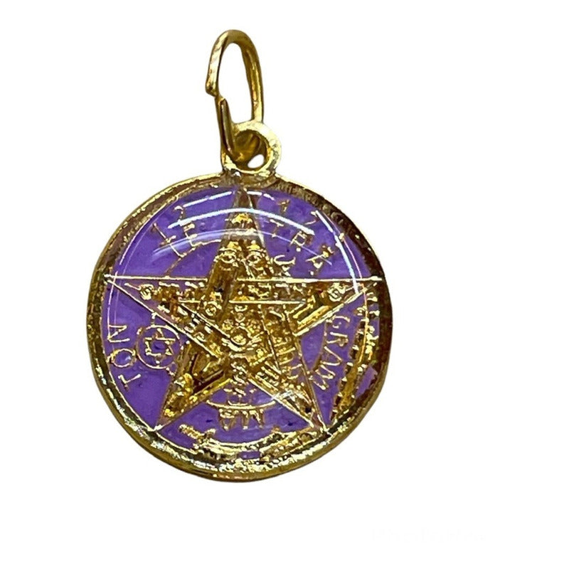 Ritualized Pentagram or Tetragrammaton 7 Visible Metals