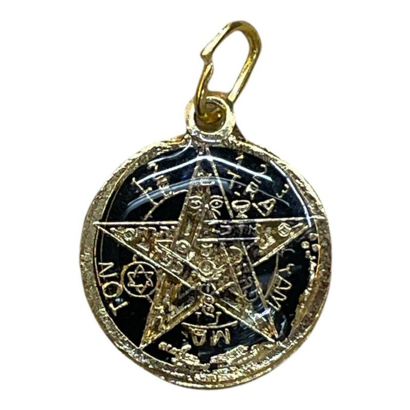 Ritualized Pentagram or Tetragrammaton 7 Visible Metals