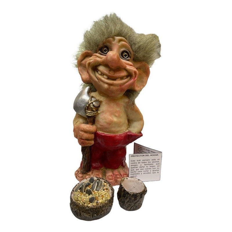 Troll Mediano + Comedero + Bebedero +semillas Varios Modelos