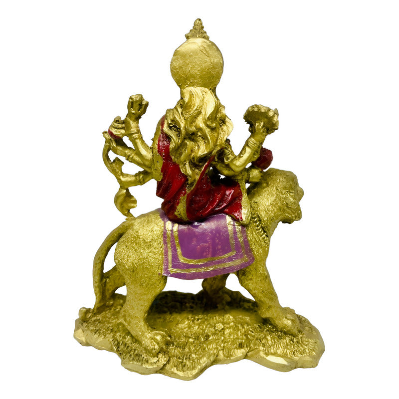 Durga Hindu-Göttin Harzfigur 15,5 cm