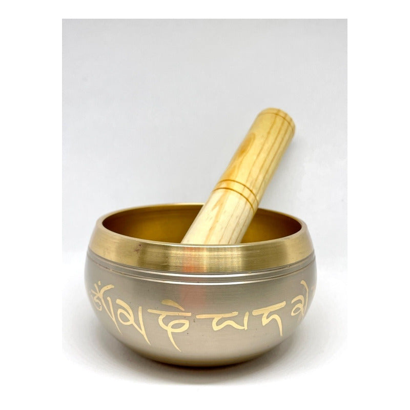Tibetan Singing Bowl 95mm Diameter 7 Metals Imported Cleaning