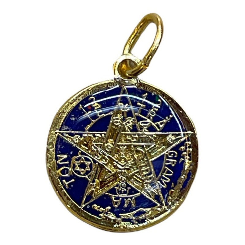 Ritualized Pentagram or Tetragrammaton 7 Visible Metals