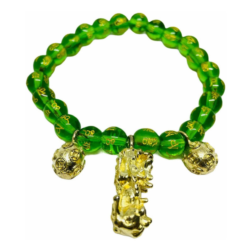 Piyao Bracelet Protection Feng Shui Pixiu Elastic 8-10cm