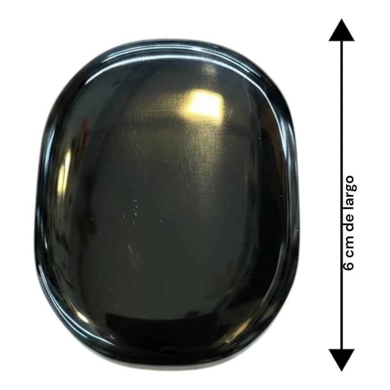 Jabon De Obsidiana Artesanal 6cm