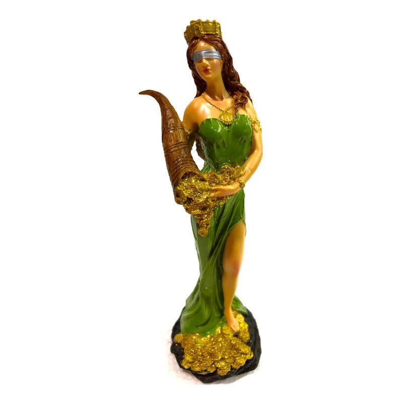 Diosa De La Fortuna, Abundia Resina 18 Cm