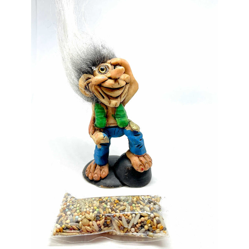 Visionäres Trollharz + Samen + Aktivierungskarte 11cm