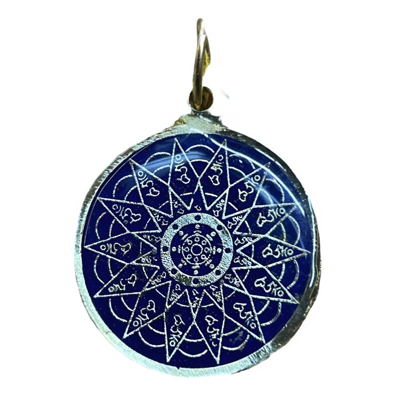 Wheel 28 Hums Feng Shui Amulet Various Colors Size M