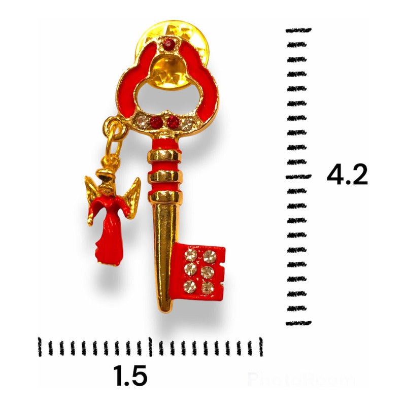 Archangel Uriel Key Pin 1.5x1.5x4.2