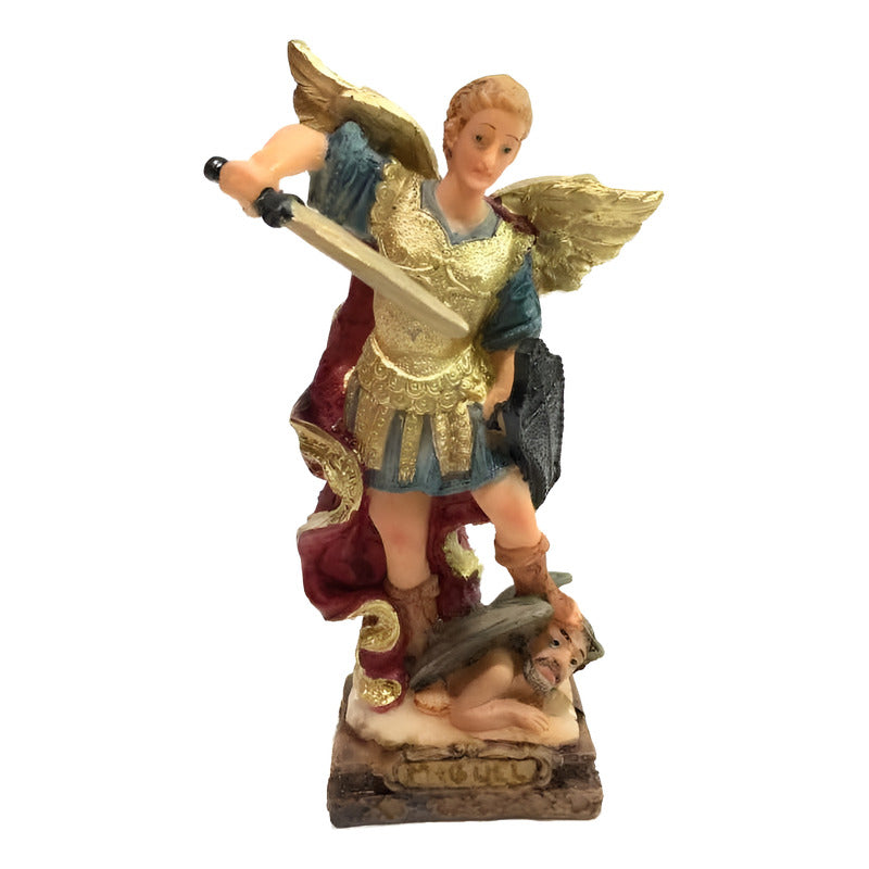 Juego 7 Arcangeles Figura Resina San Miguel, Jofiel, Chamue