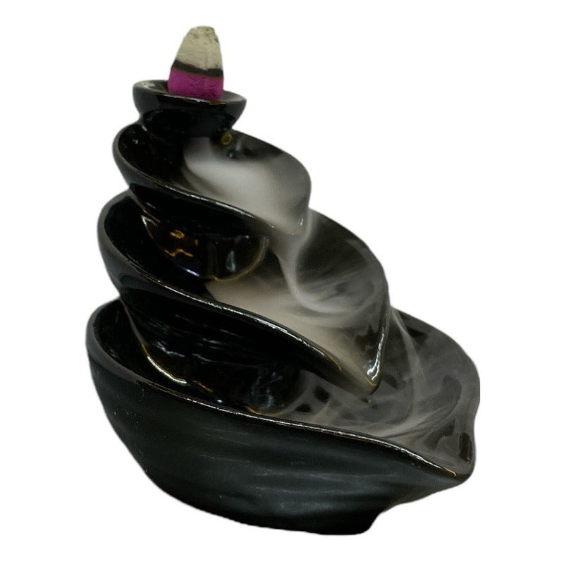 Incense Burner Waterfall Smoke Various Models + 10 Cones
