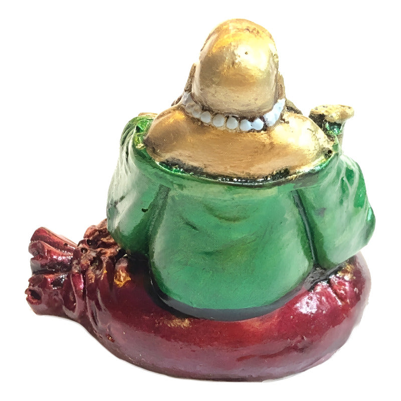 Buddha Ru Yi Abundance Resin Backpack 7cm
