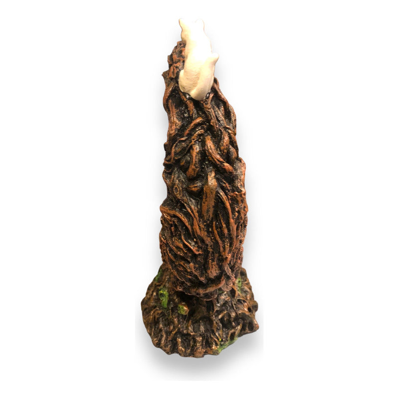 Moon With Cats Smoke Cascade Resin Figure