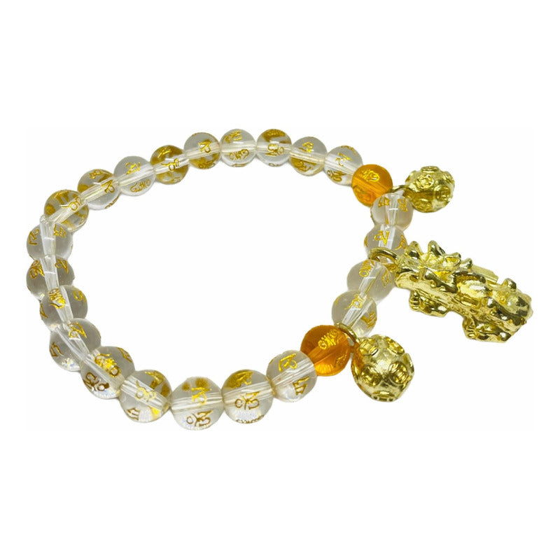 Piyao Bracelet Protection Feng Shui Pixiu Elastic 8-10cm
