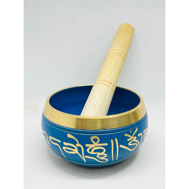 Tibetan Singing Bowl 95mm Diameter 7 Metals Imported Cleaning