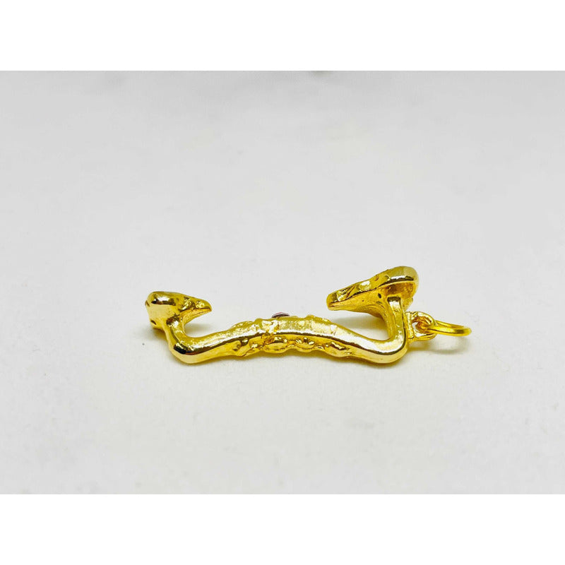 Ru Yi Feng Shui Amulet Gold Plated with Crystal 4 cm