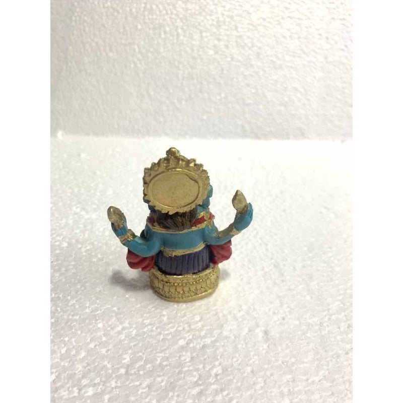 Ganesh Resin Figure God of Prosperity 7.5 Cm 1 Piece