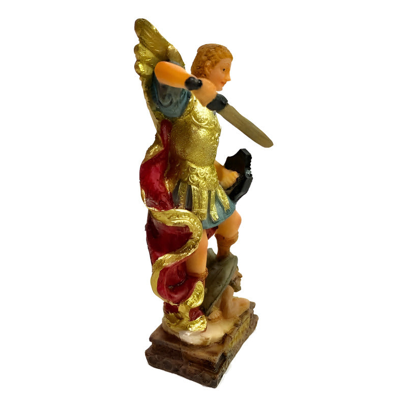 Juego 7 Arcangeles Figura Resina San Miguel, Jofiel, Chamue