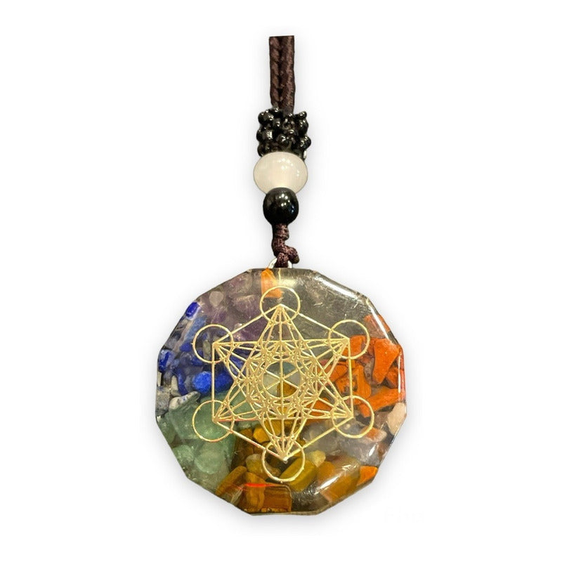 Orgonite Necklace Meditation Healing Electromagnetic