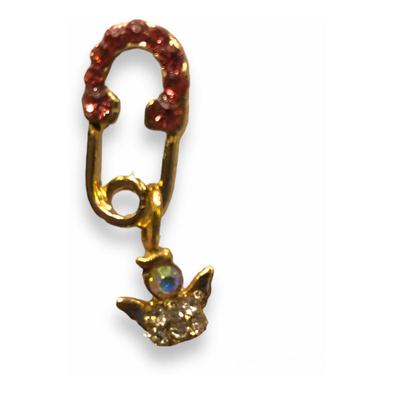 Archangel Chamuel Mini Safe Pin 2.8x0.8x0.2