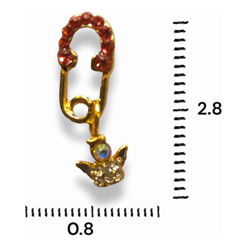 Archangel Chamuel Mini Safe Pin 2.8x0.8x0.2