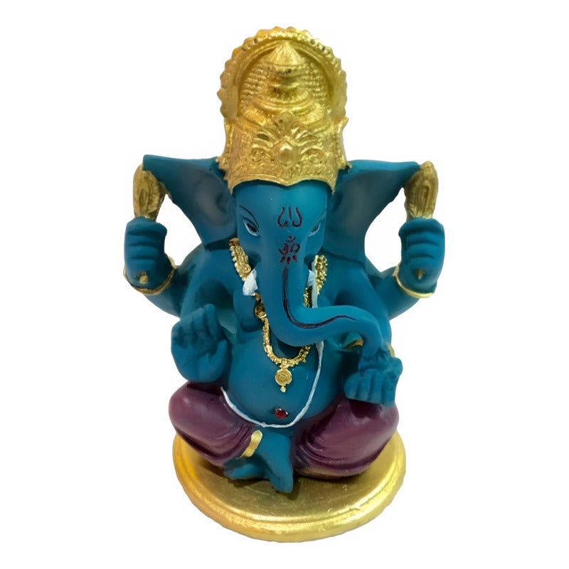 Ganesh Resin Prosperity 13.5 Cm Ritualized