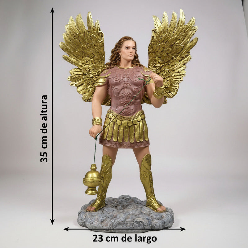 Arcangeles De 35cm Altura Figura De Resina Modelo A Elegir