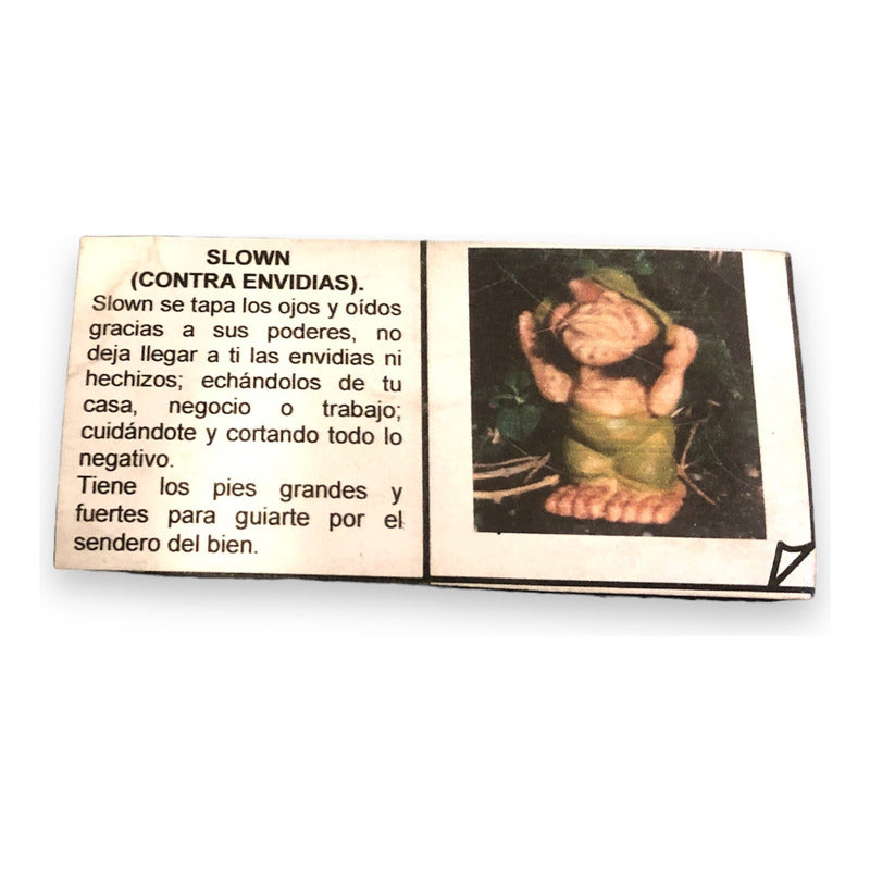 Troll Contra Envidias +comedero 11 Cm En Resina Naciona Mora