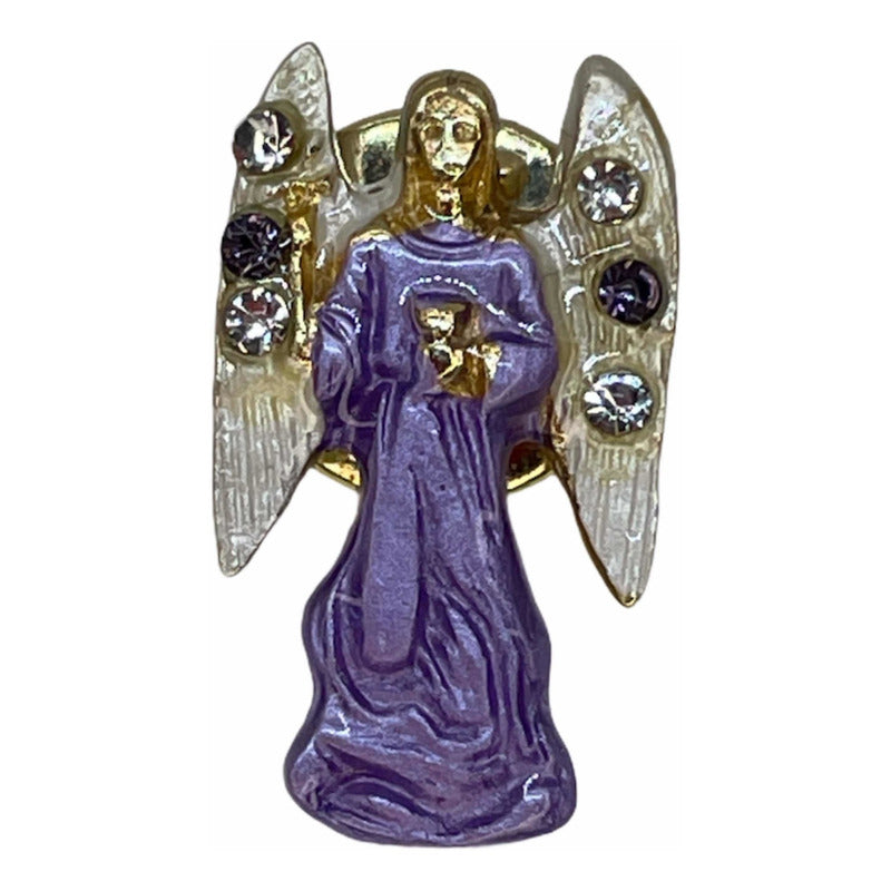 Archangel Zadquiel Gold Plated Pendant or Pin