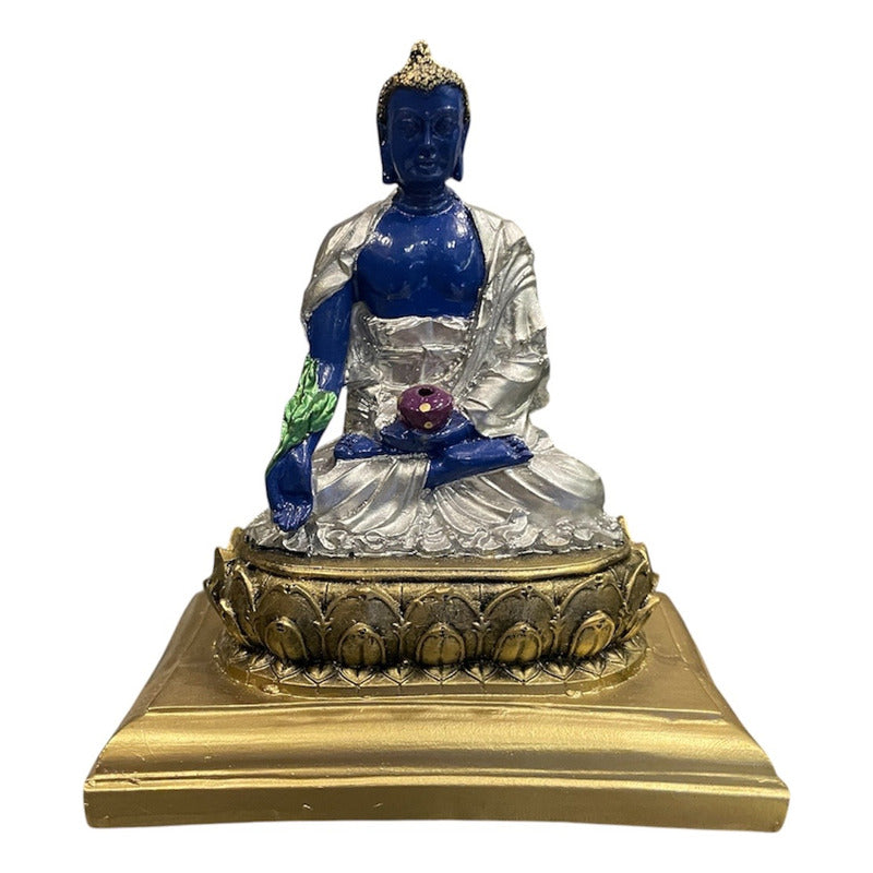 Buddha of Health and Meditation 15 cm Resin Sculpture