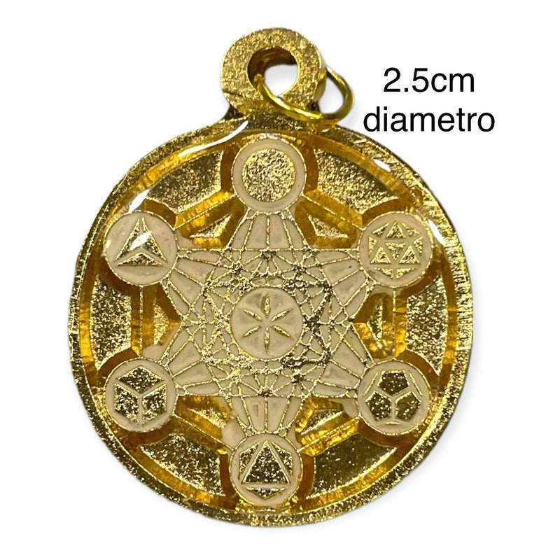 Metatron Encapsulated Pendant 2.5 Diameter