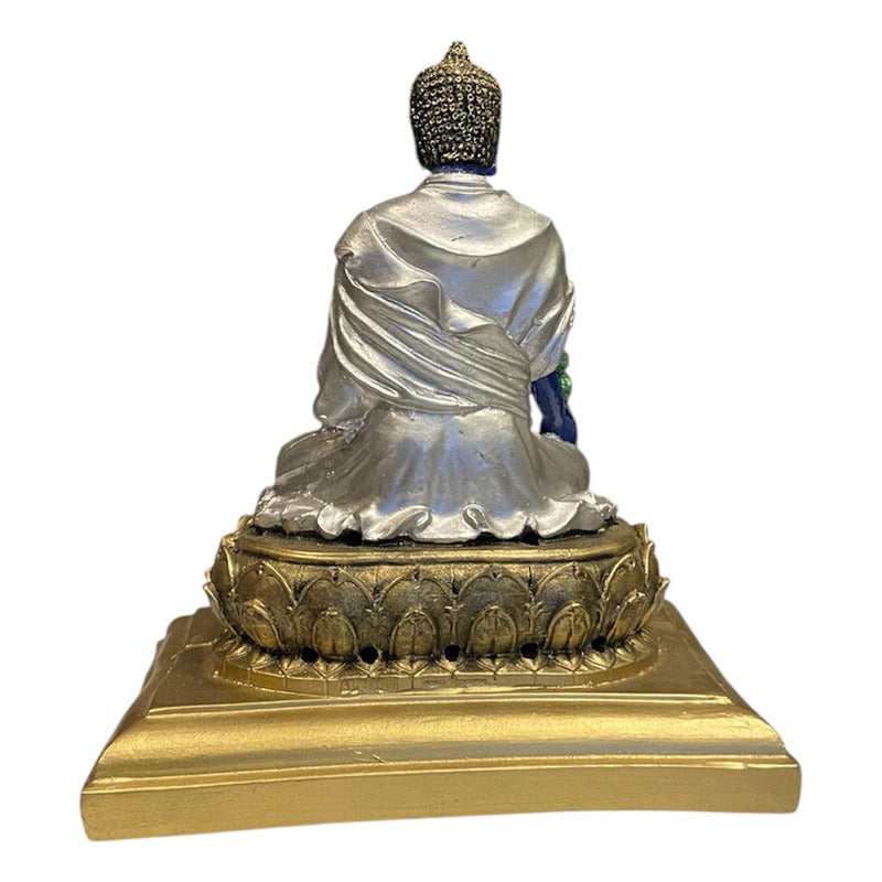 Buddha of Health and Meditation 15 cm Resin Sculpture