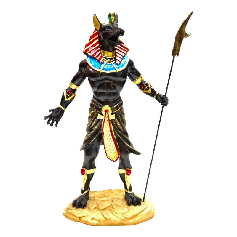 Anubis National Resin Figure 25 Cm (spear)