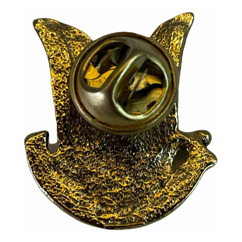 Guardian Angel Gold Plated Lacquer Coated Pin