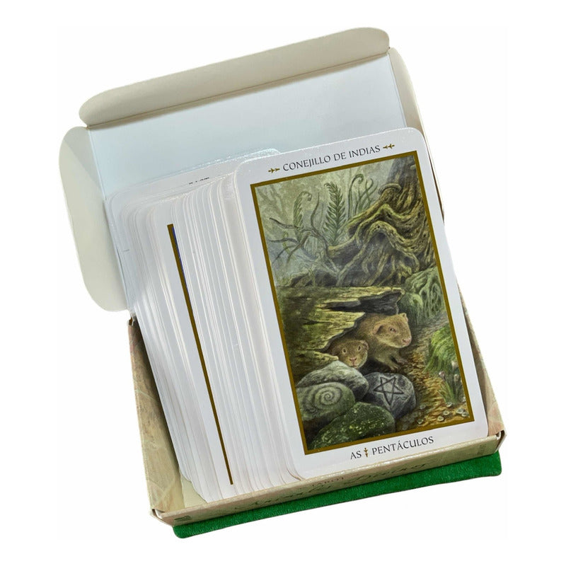 Divine Animals + bag + Original Oracle Tarot book 12.5cm