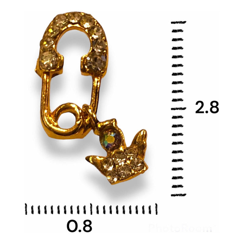 Arcangel Gabriel Mini Safe Pin 2.8x0.8x0.2