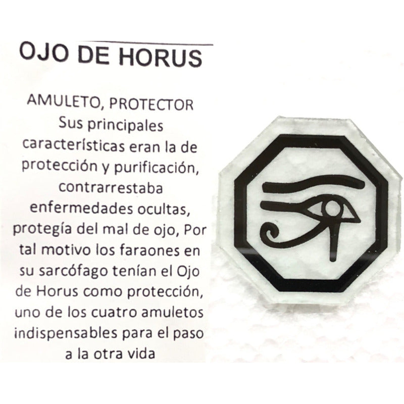 Eye of Horuz Ritualized and Serenaded Symbol Amulet