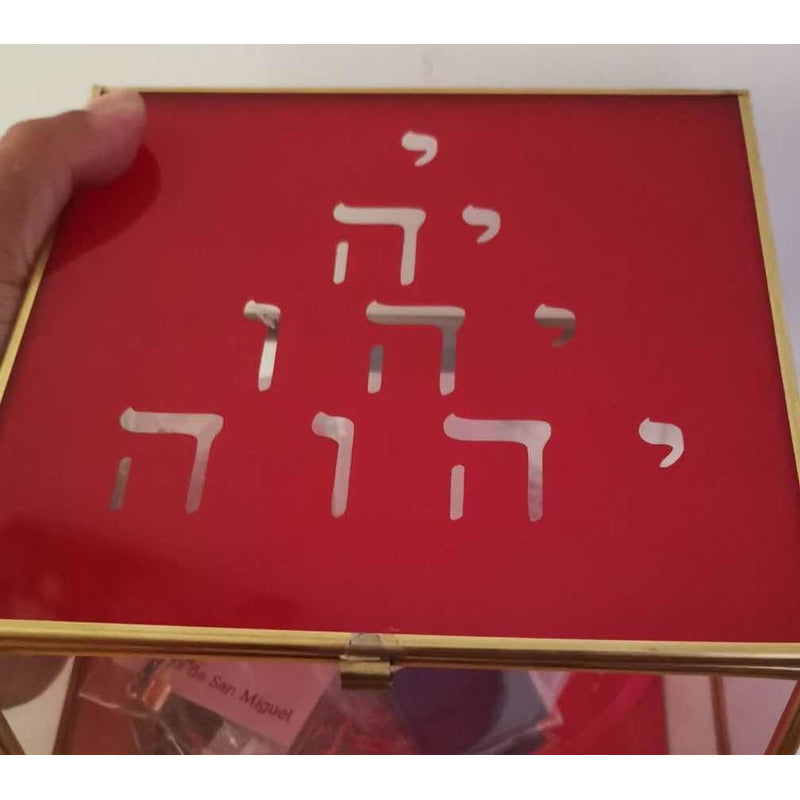 Tetragrammaton Kristalldose 15 cm