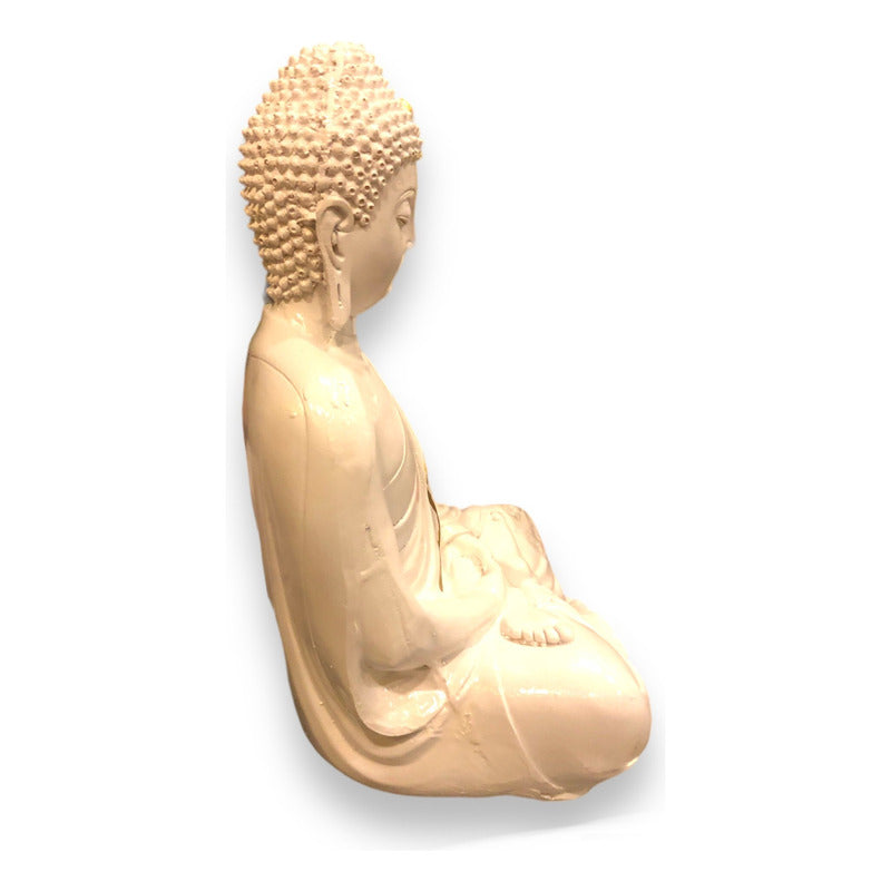 Large White Buddha 27cm