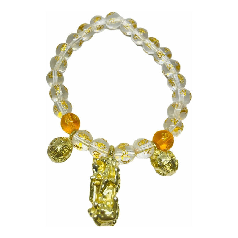 Piyao Bracelet Protection Feng Shui Pixiu Elastic 8-10cm