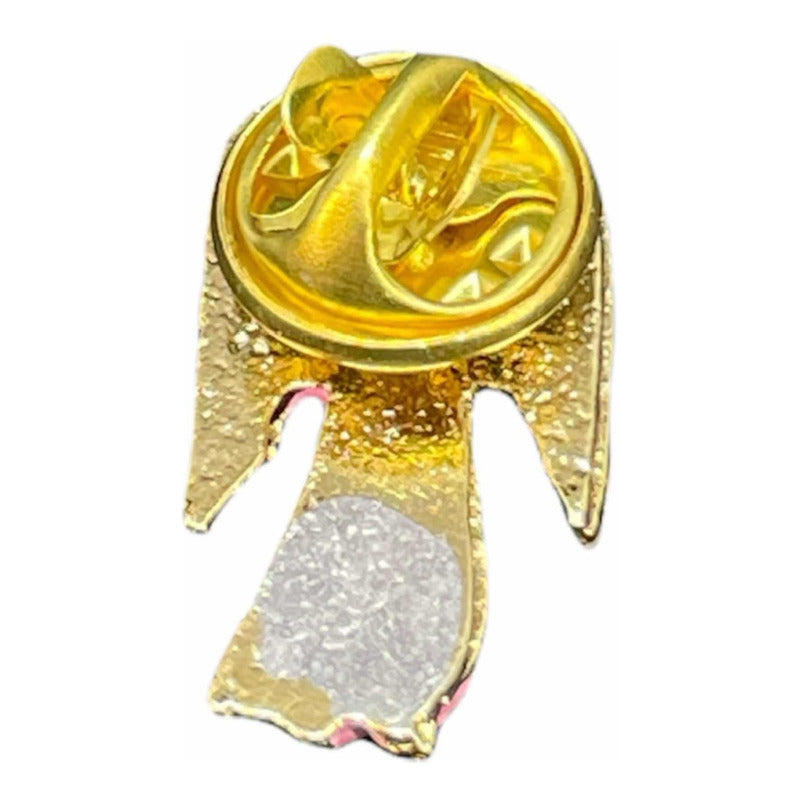 Archangel Chamuel Gold Plated with Crystal Pendant