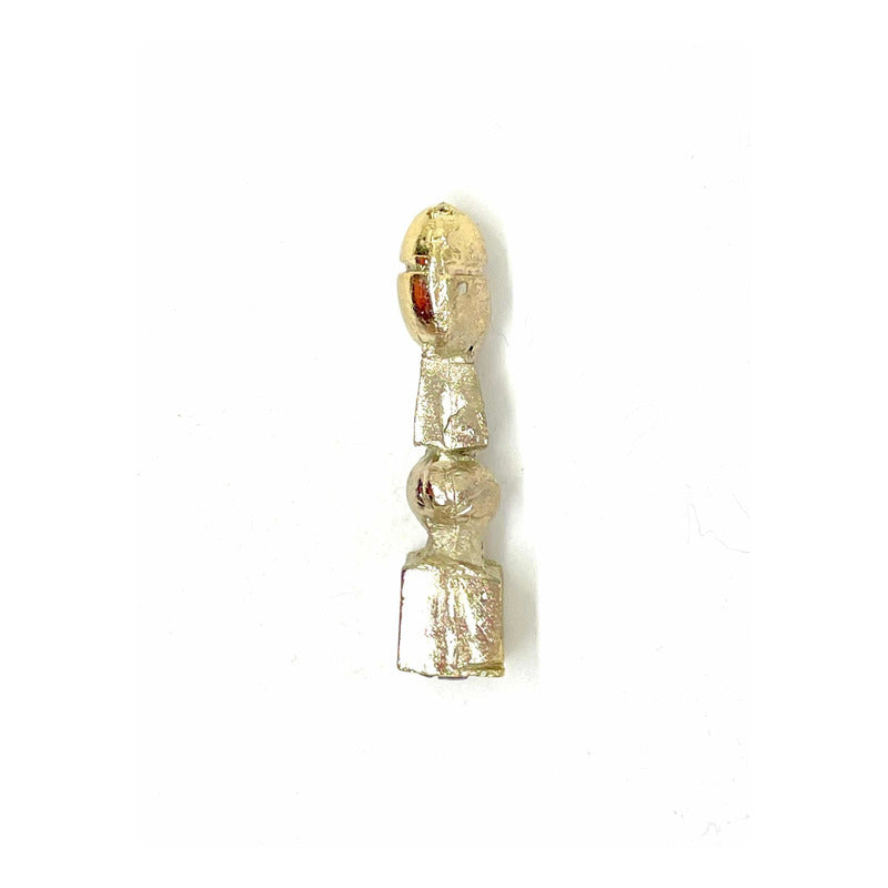 Pagode 5 Elemente Amulett für Feng Shui Metall